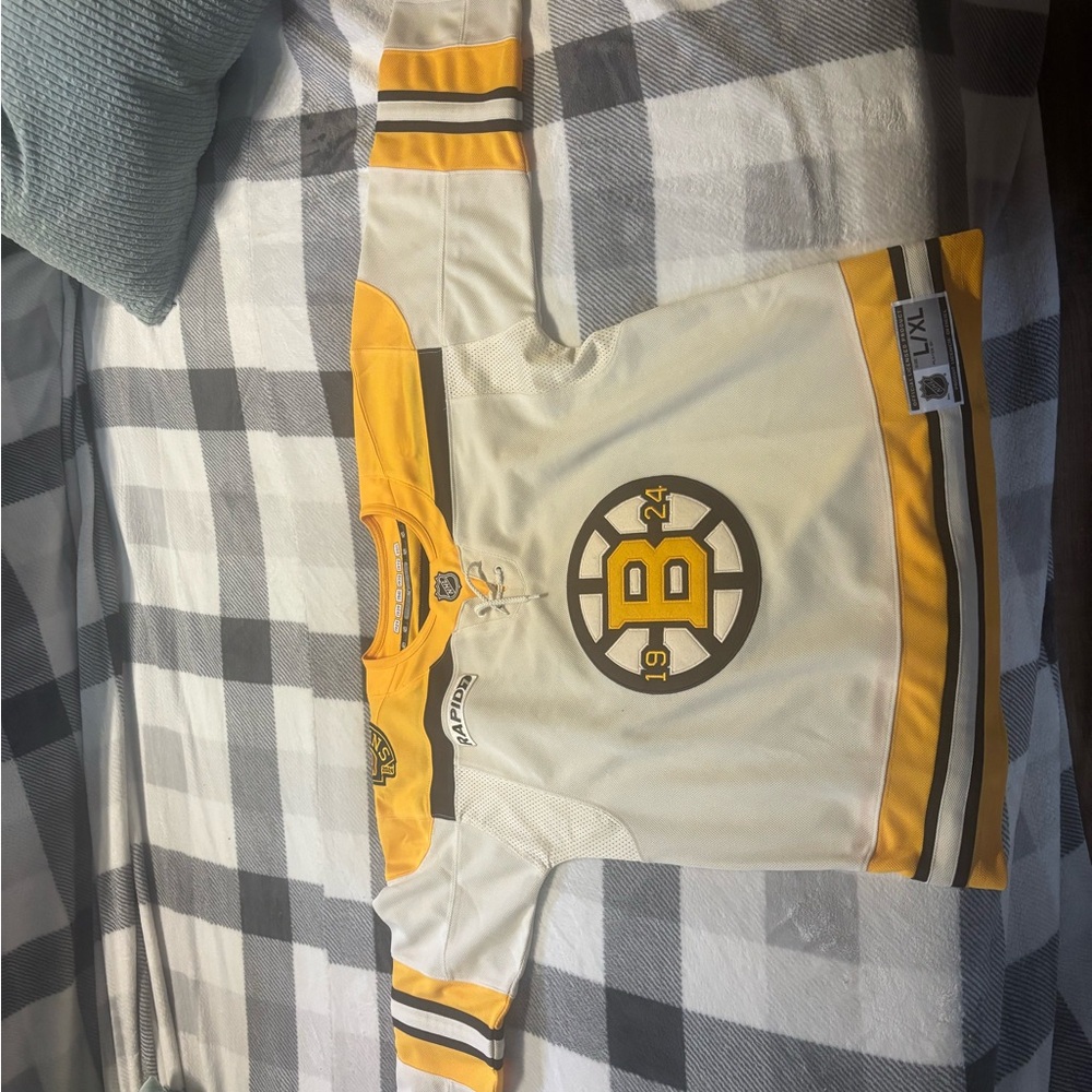 Men's Yellow and White Sports Jersey